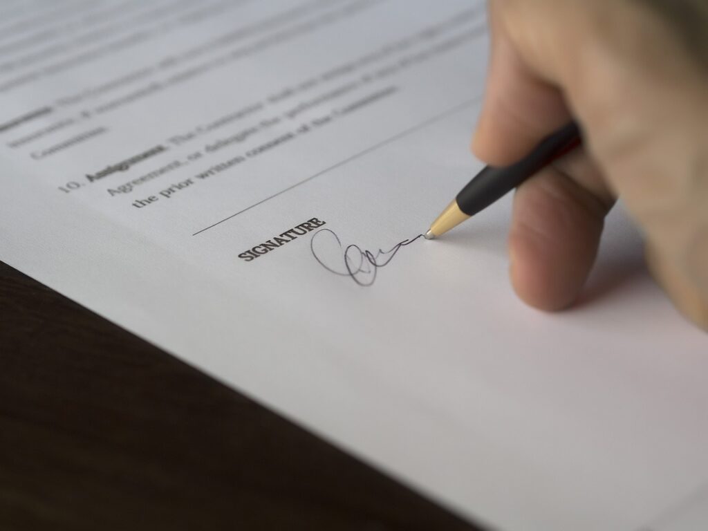 charges location meublée signature de contrat