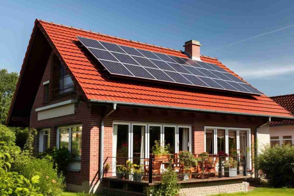 panneaux solaires maison habitation ecologique (1)